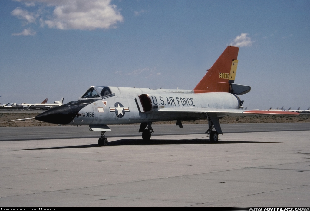 USA - Air Force Convair QF-106A Delta Dart 59-0130 at Mojave (MHV), USA