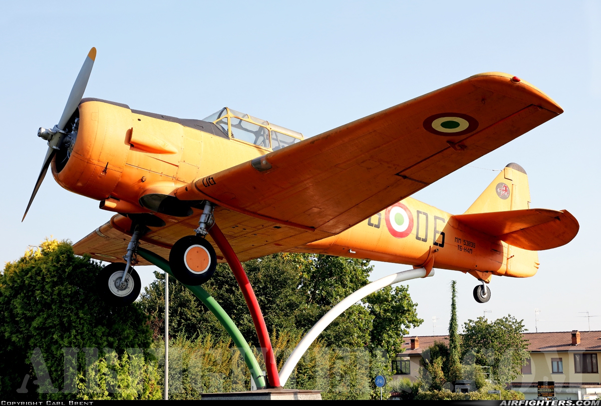 Italy - Air Force North American T-6H Texan MM53839 at Off-Airport - Ospitaletto, Italy
