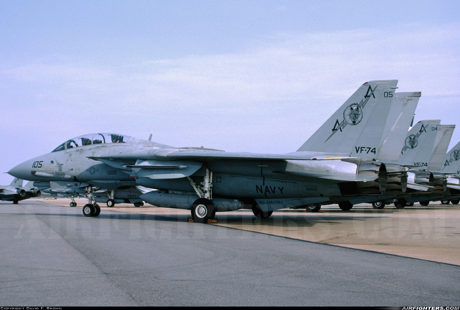USA - Navy Grumman F-14A+ Tomcat 163221 at Virginia Beach - Oceana NAS / Apollo Soucek Field (NTU / KNTU), USA