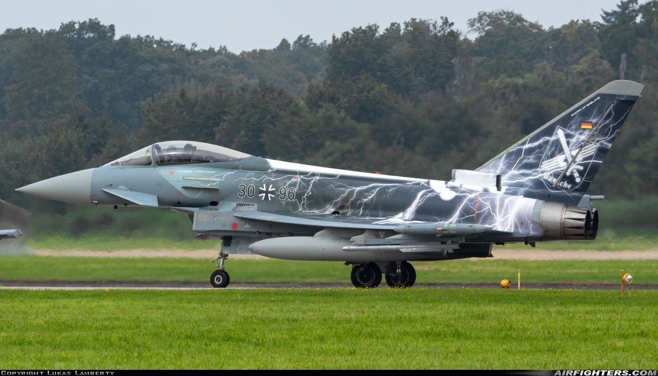 Germany - Air Force Eurofighter EF-2000 Typhoon S 30+96 at Norvenich (ETNN), Germany