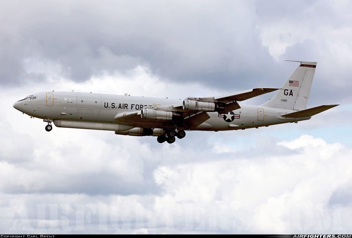 USA - Air Force Boeing E-8C Joint Stars 95-0121 at Ramstein (- Landstuhl) (RMS / ETAR), Germany