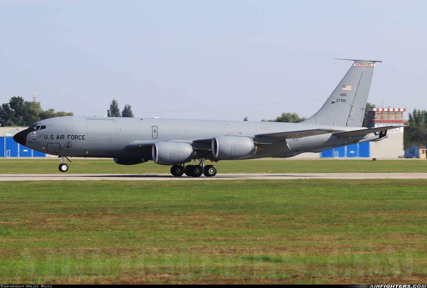 USA - Air Force Boeing KC-135R Stratotanker (717-100) 63-7991 at Pardubice (PED / LKPD), Czech Republic