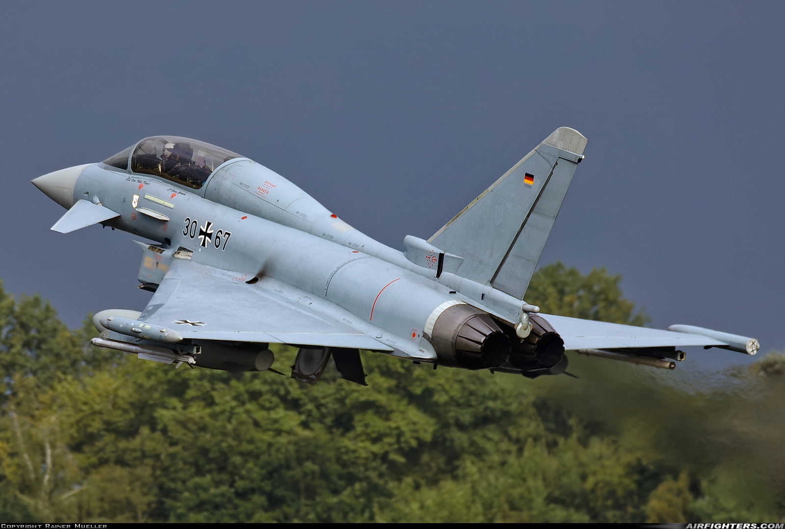Germany - Air Force Eurofighter EF-2000 Typhoon T 30+67 at Wittmundhafen (Wittmund) (ETNT), Germany