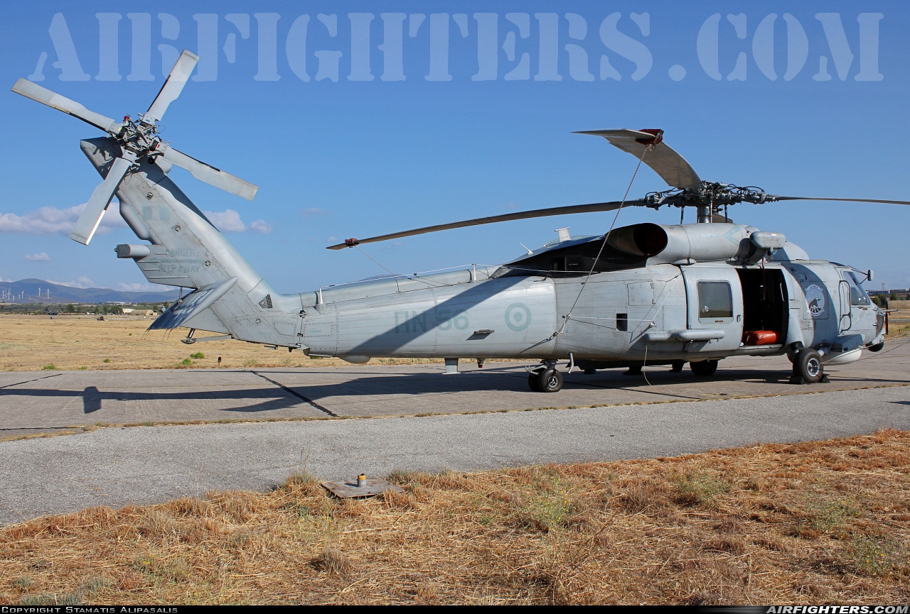 Greece - Navy Sikorsky S-70B-6 Aegean Hawk PN56 at Tanagra (LGTG), Greece