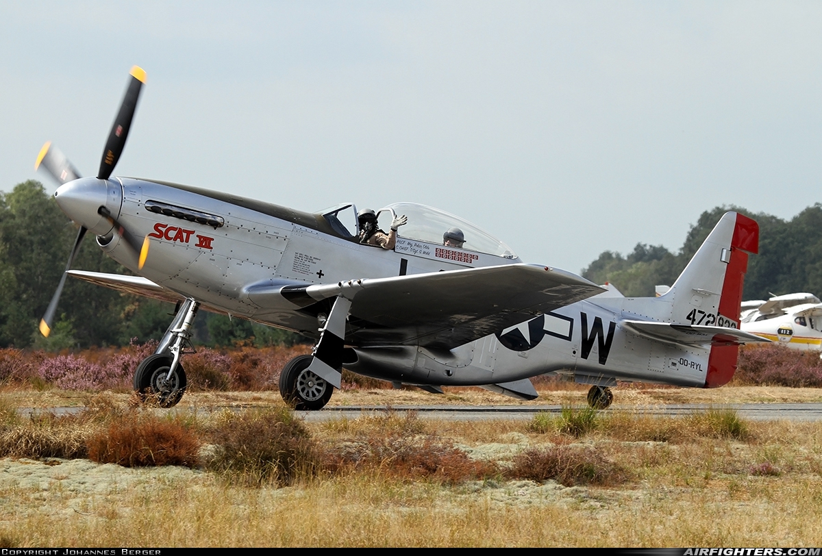 Private - Vintage Dream Factory North American TF-51D Mustang OO-RYL at Zoersel (Oostmalle) (OBL / EBZR), Belgium