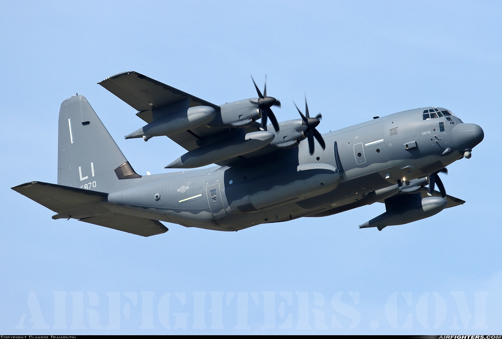 USA - Air Force Lockheed Martin HC-130J Hercules (L-382) 17-5870 at Aviano (- Pagliano e Gori) (AVB / LIPA), Italy