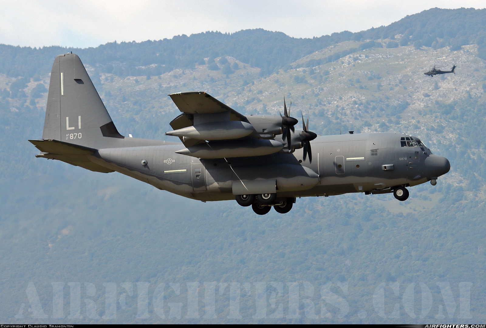 USA - Air Force Lockheed Martin HC-130J Hercules (L-382) 17-5870 at Aviano (- Pagliano e Gori) (AVB / LIPA), Italy
