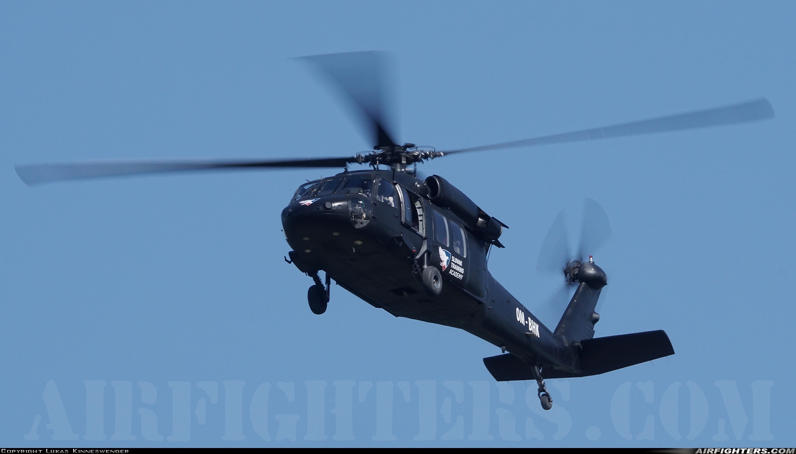 Company Owned - Slovak Training Academy Sikorsky UH-60A Black Hawk (S-70A) OM-BHK at Malacky - Kuchyna (LZMC), Slovakia
