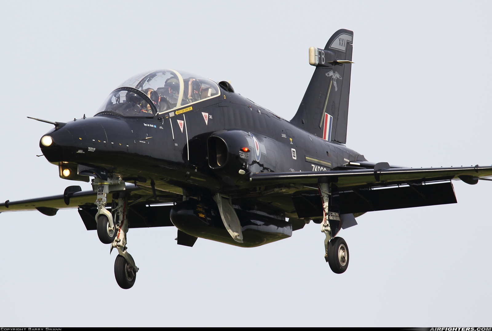 UK - Air Force BAE Systems Hawk T.2 ZK026 at Valley (EGOV), UK