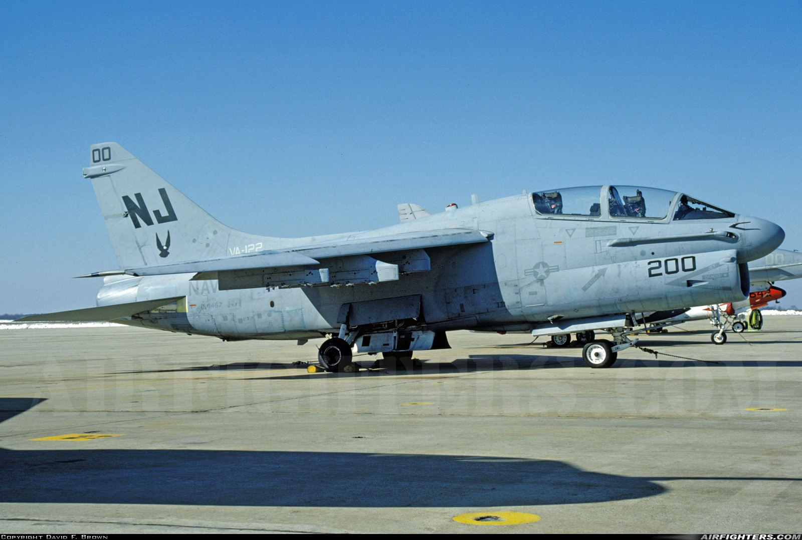 USA - Navy LTV Aerospace TA-7C Corsair II 154467 at Camp Springs - Andrews AFB (Washington NAF) (ADW / NSF / KADW), USA