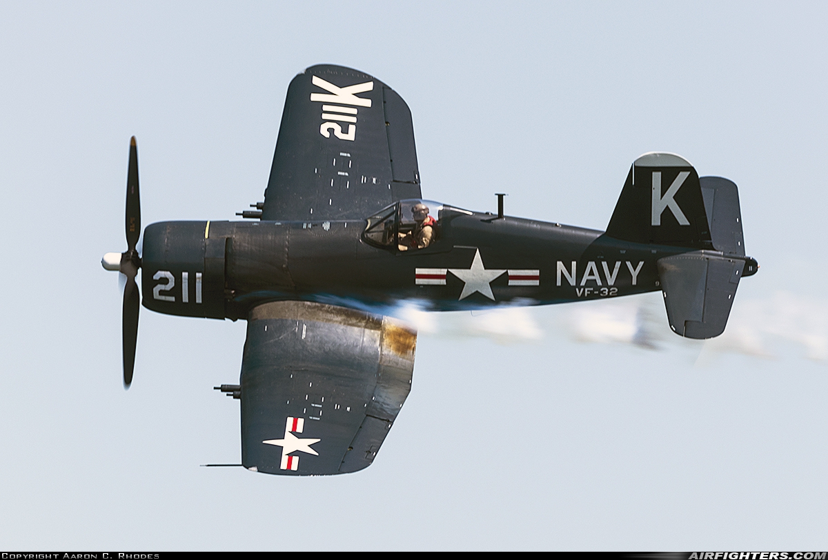 Private - Erickson Aircraft Collection Vought F4U-7 Corsair NX1337A at Off-Airport - Columbia River Valley, USA