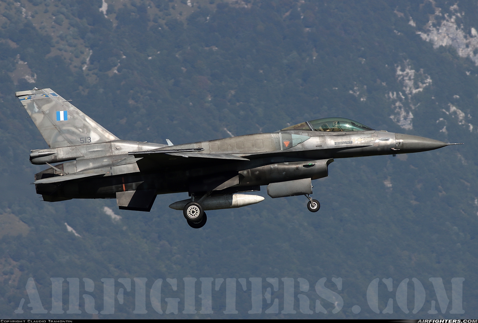 Greece - Air Force General Dynamics F-16C Fighting Falcon 513 at Aviano (- Pagliano e Gori) (AVB / LIPA), Italy