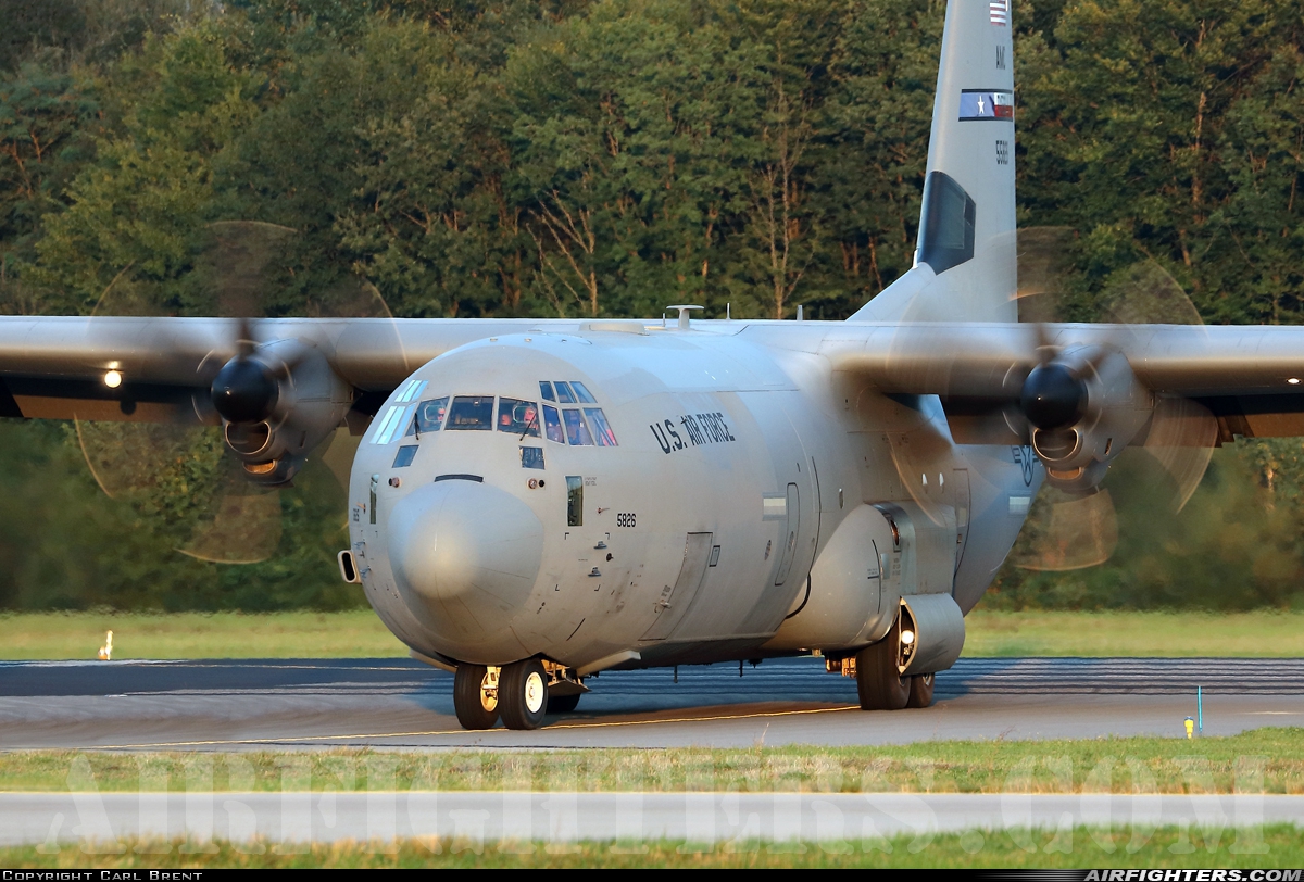 USA - Air Force Lockheed Martin C-130J-30 Hercules (L-382) 15-5826 at Eindhoven (- Welschap) (EIN / EHEH), Netherlands