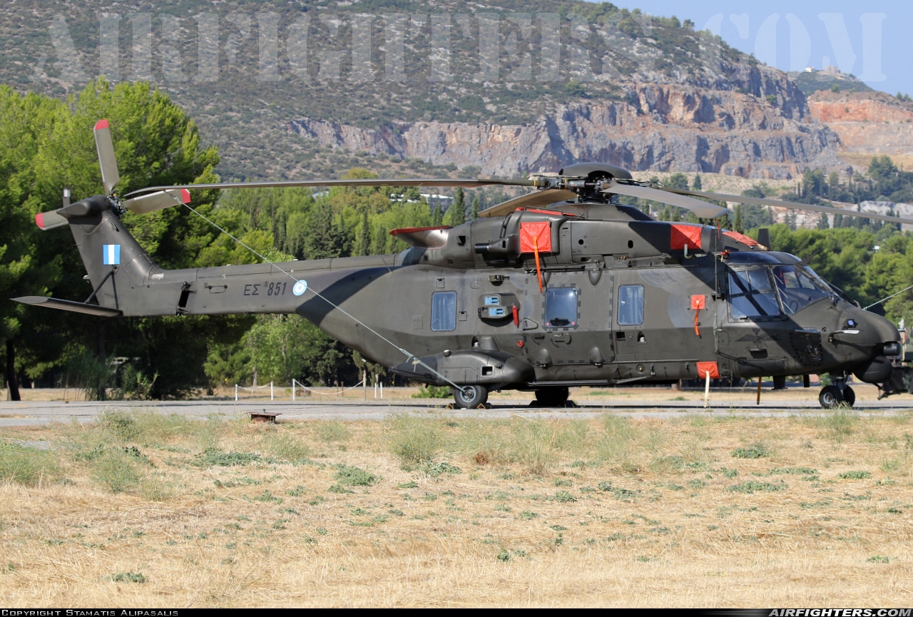 Greece - Army NHI NH-90TTH ES851 at Tanagra (LGTG), Greece