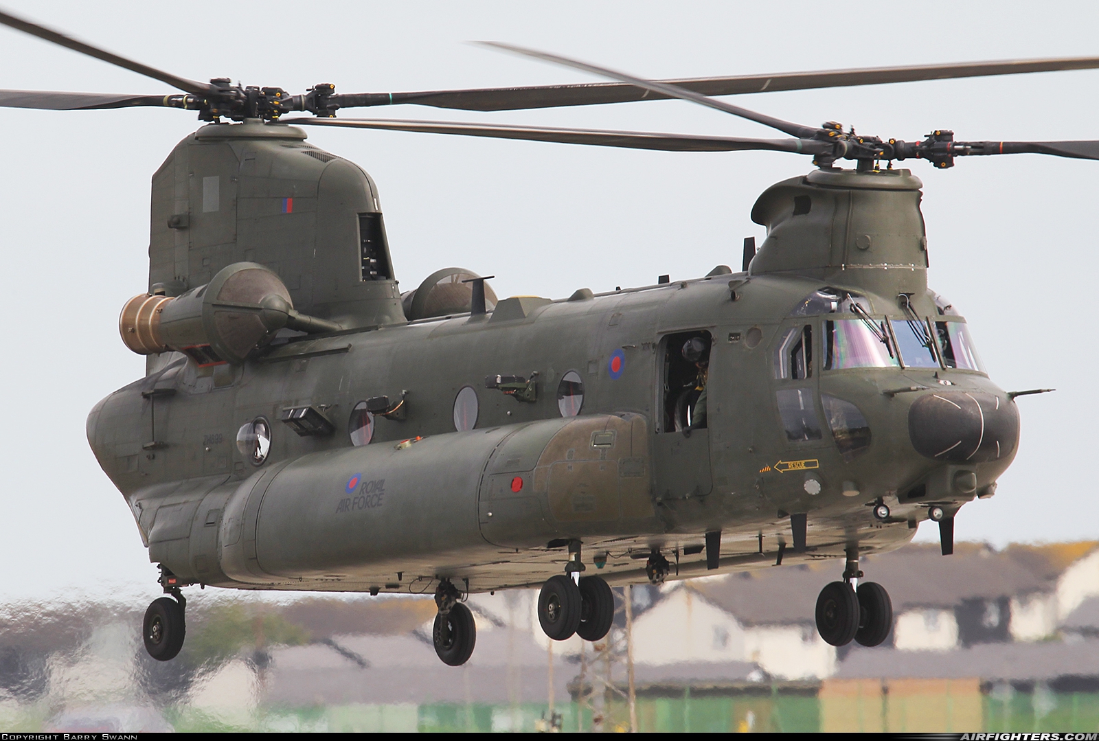 UK - Air Force Boeing Vertol Chinook HC5 (MH-47E) ZH899 at Valley (EGOV), UK
