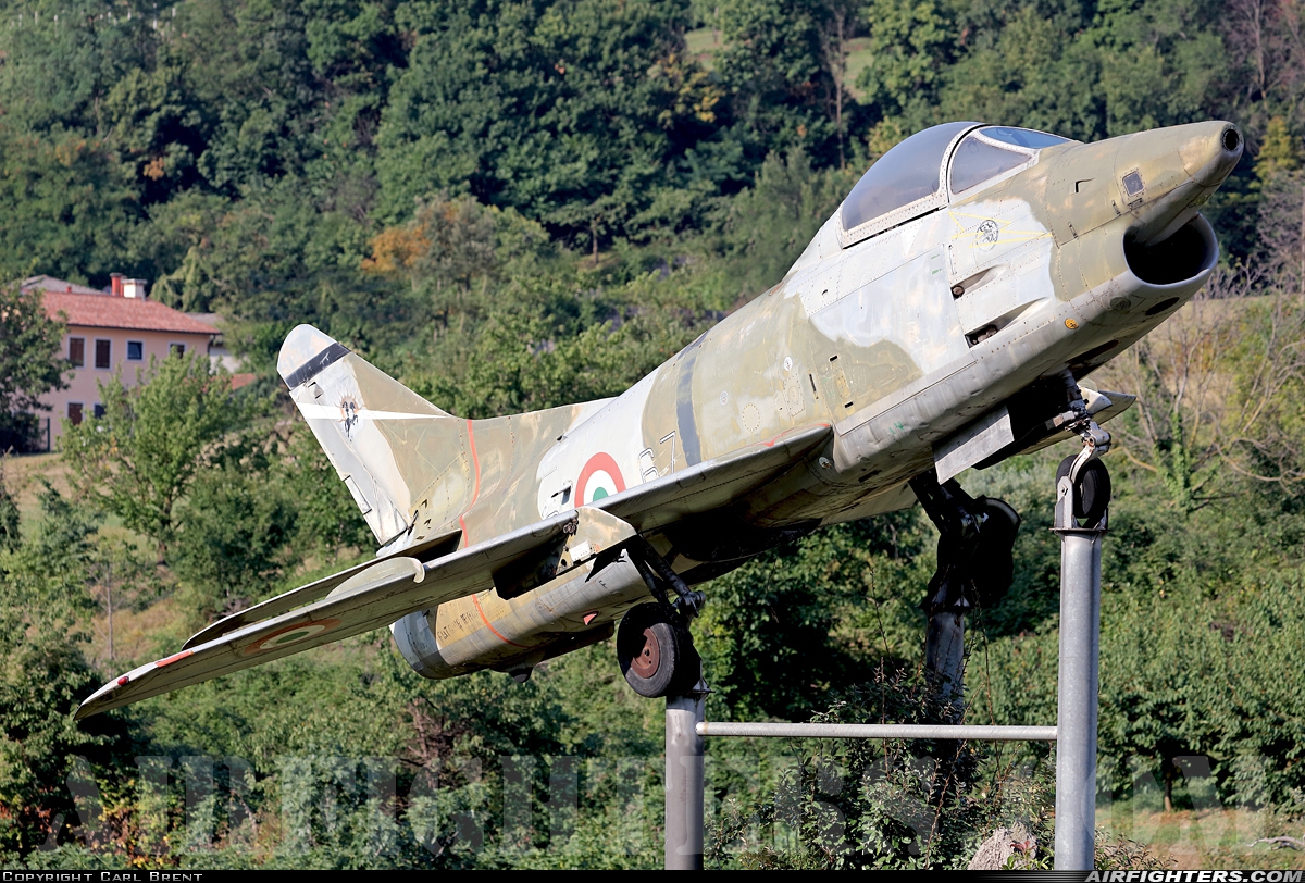 Italy - Air Force Fiat G-91R/1 MM6269 at Off-Airport - San Giovanni Ilarione (Verona), Italy
