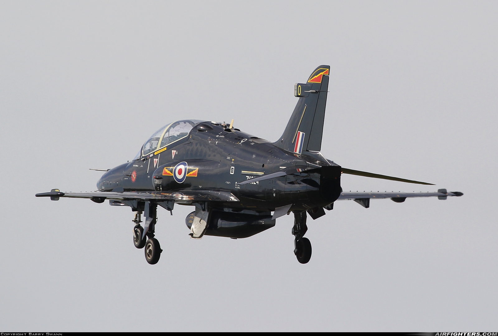 UK - Air Force BAE Systems Hawk T.2 ZK024 at Valley (EGOV), UK