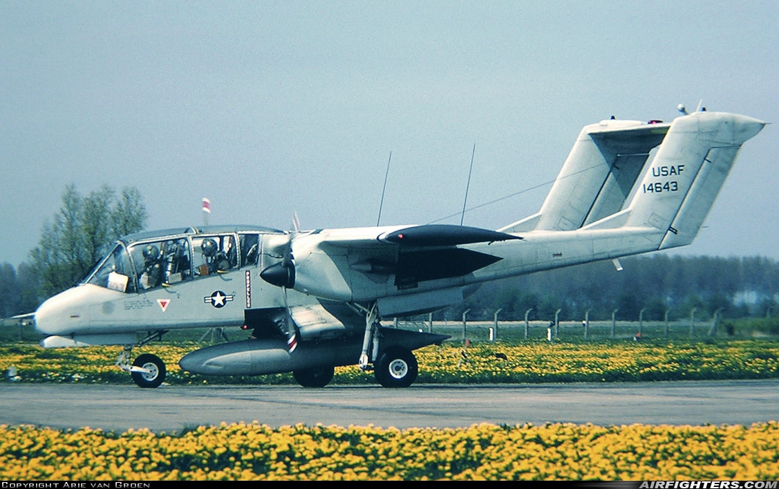 USA - Air Force North American Rockwell OV-10A Bronco 67-14643 at Leeuwarden (LWR / EHLW), Netherlands