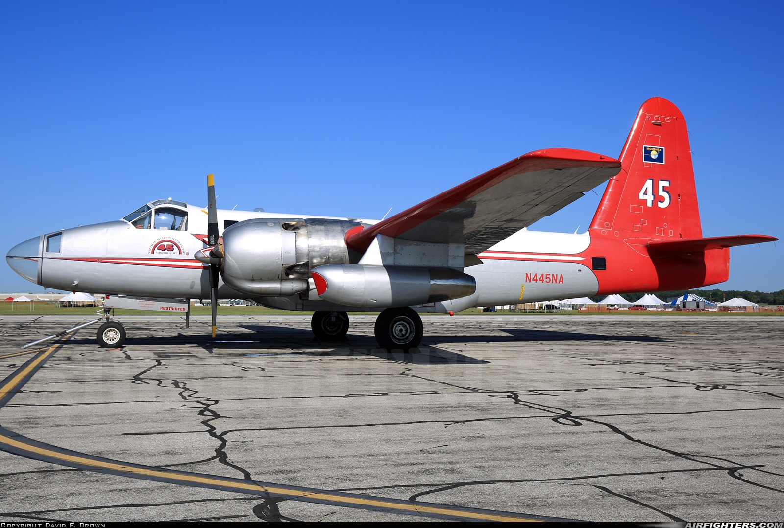 Company Owned - Neptune Aviation Services Inc Lockheed P2V-7 Neptune N445NA at Detroit - Willow Run (YIP / KYIP), USA