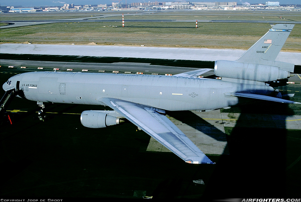 USA - Air Force McDonnell Douglas KC-10A Extender (DC-10-30CF) 85-0032 at Frankfurt - Main (Rhein-Main AB) (FRA / FRF / EDDF), Germany