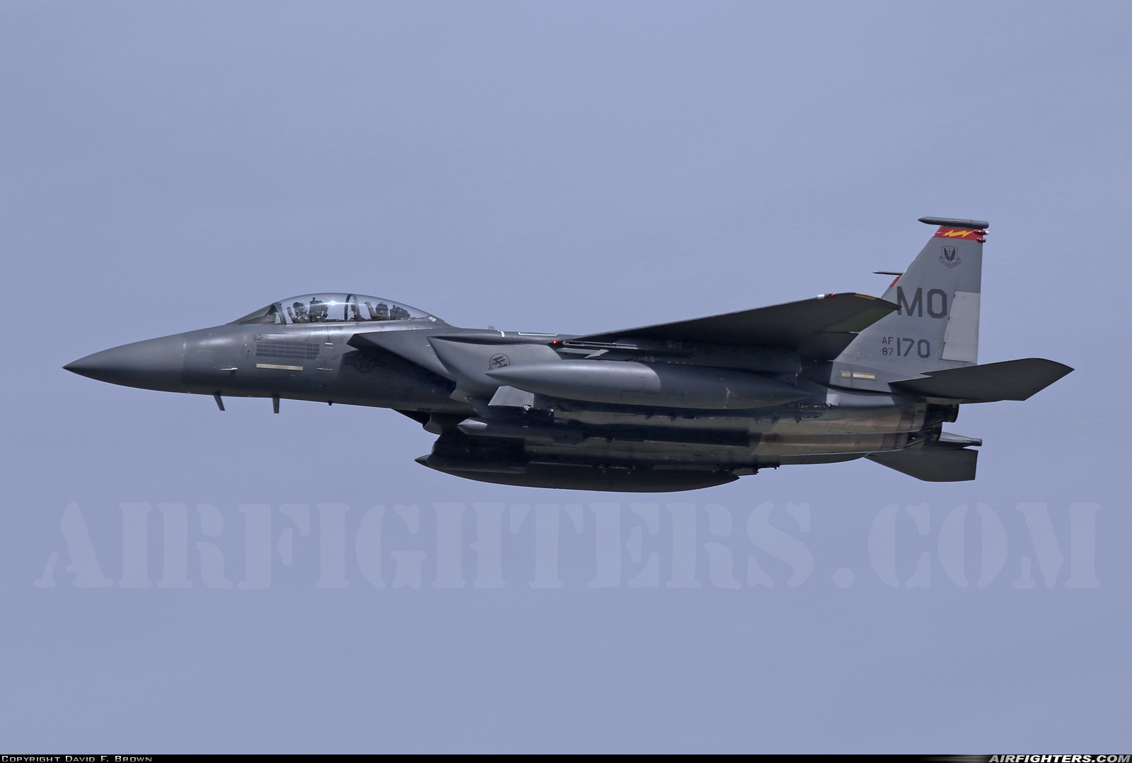 USA - Air Force McDonnell Douglas F-15E Strike Eagle 87-0170 at Detroit - Willow Run (YIP / KYIP), USA