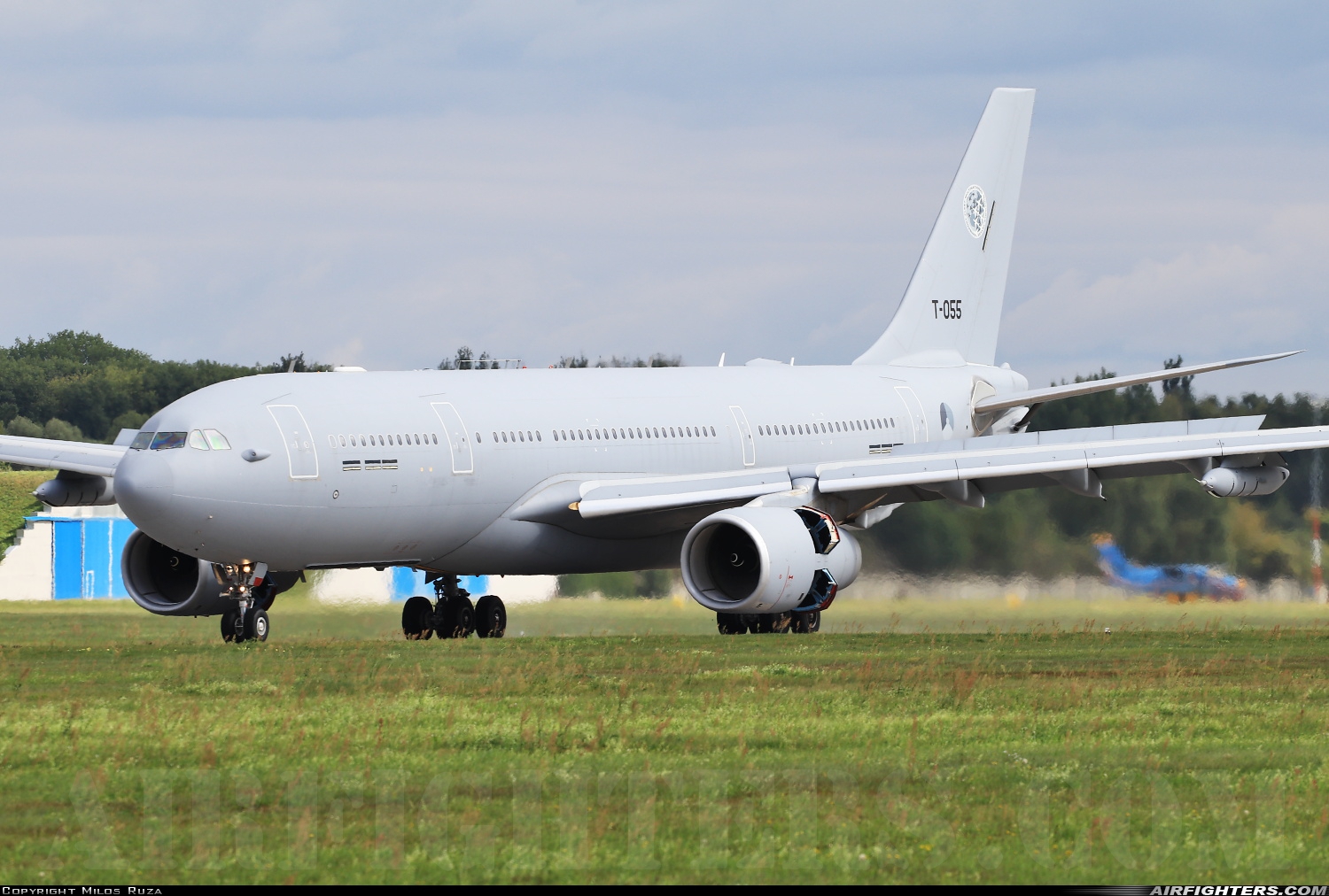 Netherlands - Air Force Airbus KC-30M (A330-243MRTT) T-055 at Pardubice (PED / LKPD), Czech Republic