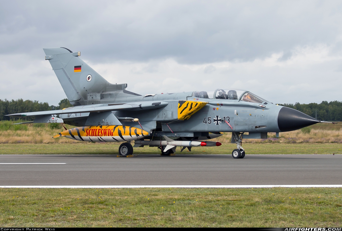 Germany - Air Force Panavia Tornado IDS(T) 45+13 at Kleine Brogel (EBBL), Belgium