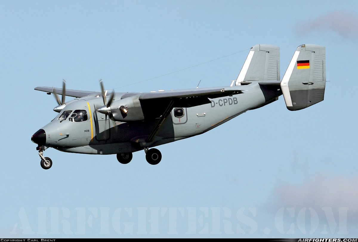 Company Owned - PD Air Operation GmbH PZL-Mielec M-28-05 Skytruck D-CPDB at Eindhoven (- Welschap) (EIN / EHEH), Netherlands