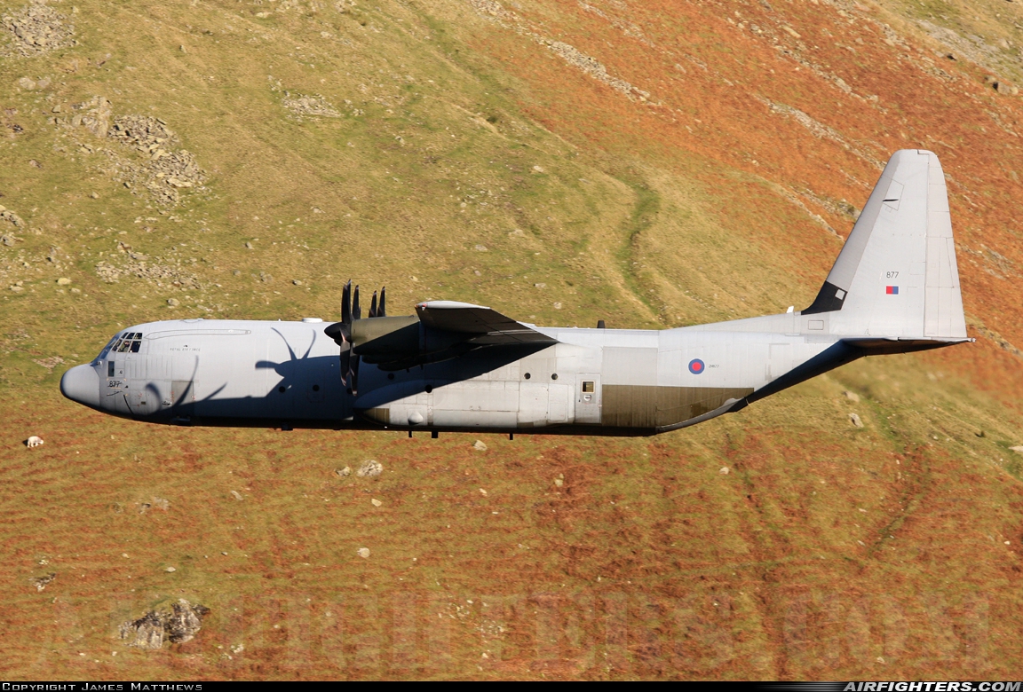 UK - Air Force Lockheed Martin Hercules C5 (C-130J / L-382) ZH887 at Off-Airport - Cumbria, UK