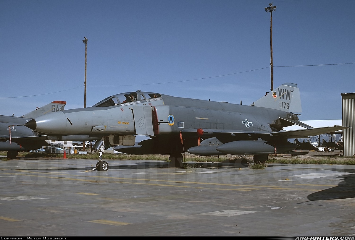 USA - Air Force McDonnell Douglas F-4E Phantom II 73-1176 at Tucson - Davis-Monthan AFB (DMA / KDMA), USA
