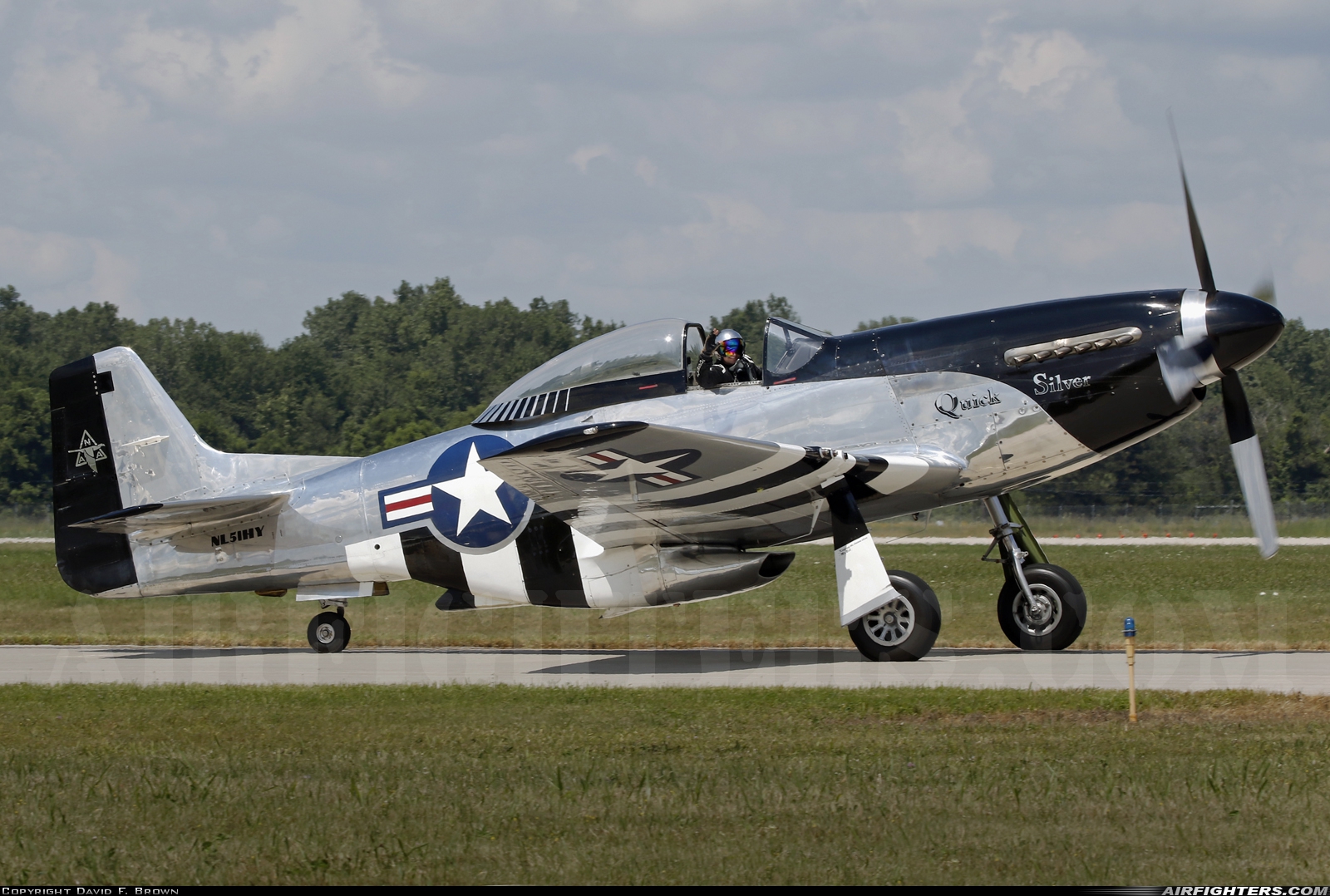 Private North American P-51D Mustang NL51HY at Detroit - Willow Run (YIP / KYIP), USA