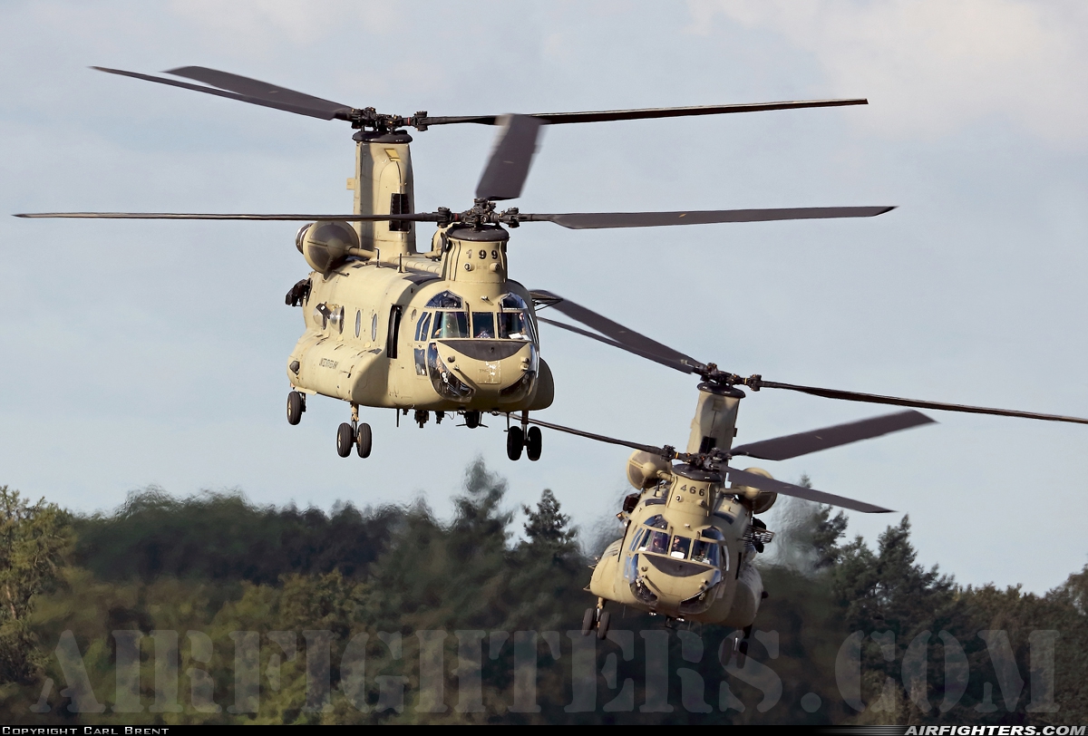USA - Army Boeing Vertol CH-47F Chinook 16-08199 at Eindhoven (- Welschap) (EIN / EHEH), Netherlands