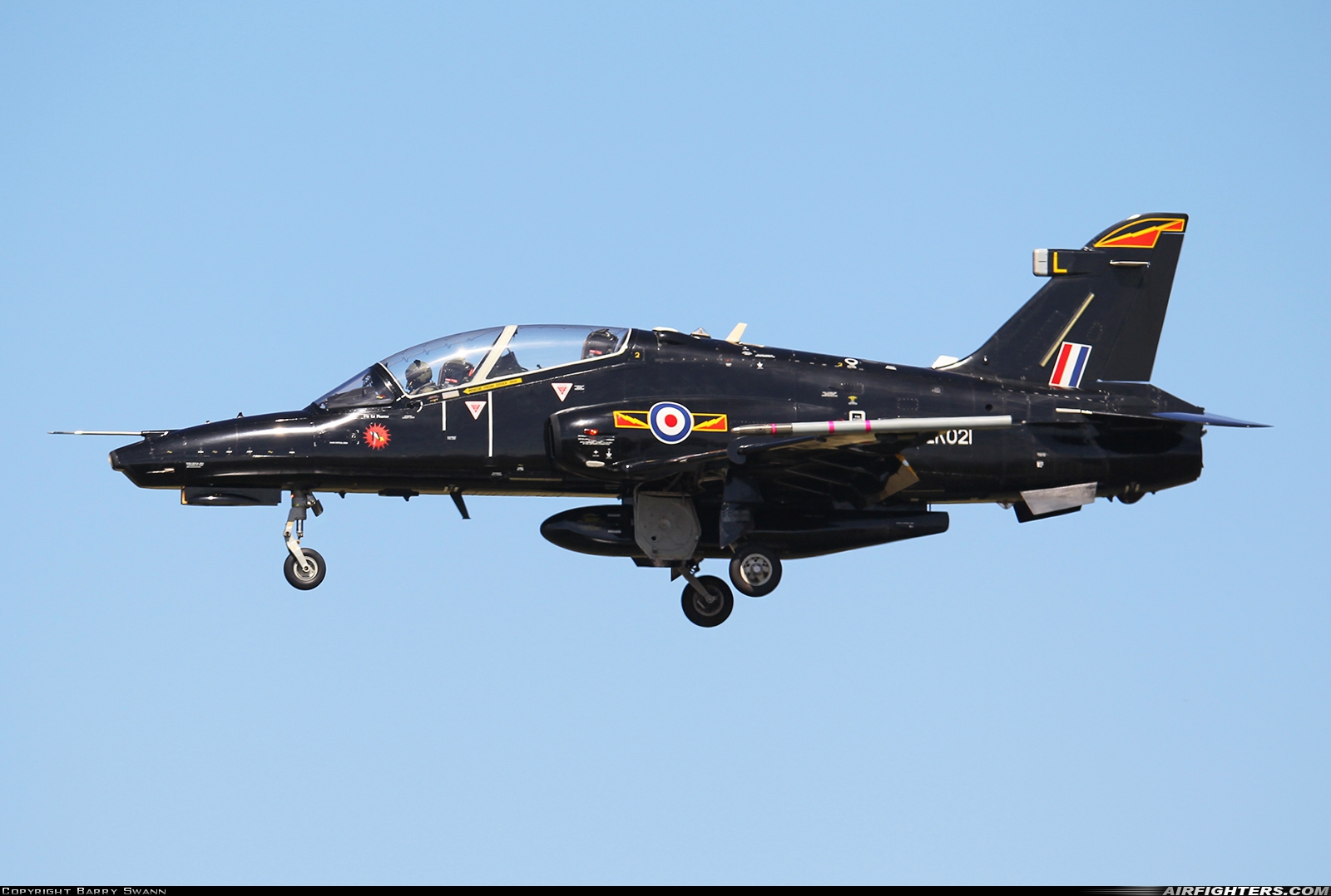 UK - Air Force BAE Systems Hawk T.2 ZK021 at Valley (EGOV), UK