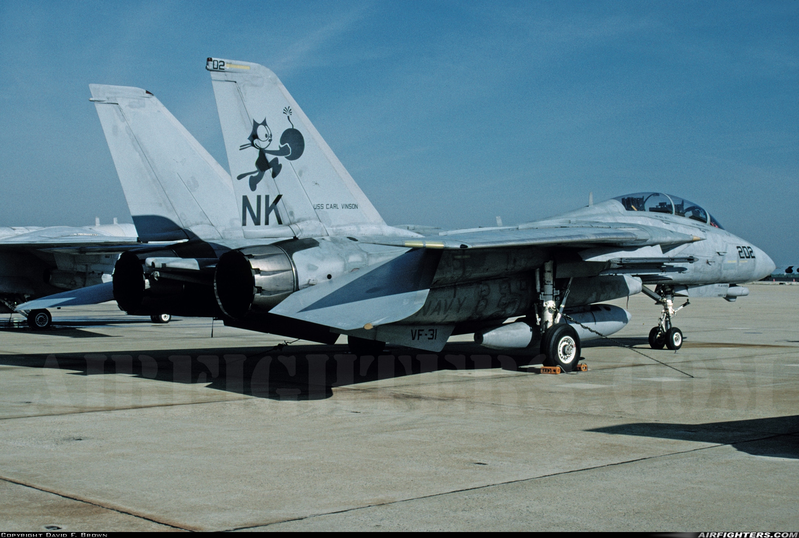 USA - Navy Grumman F-14D Tomcat 164344 at Camp Springs - Andrews AFB (Washington NAF) (ADW / NSF / KADW), USA