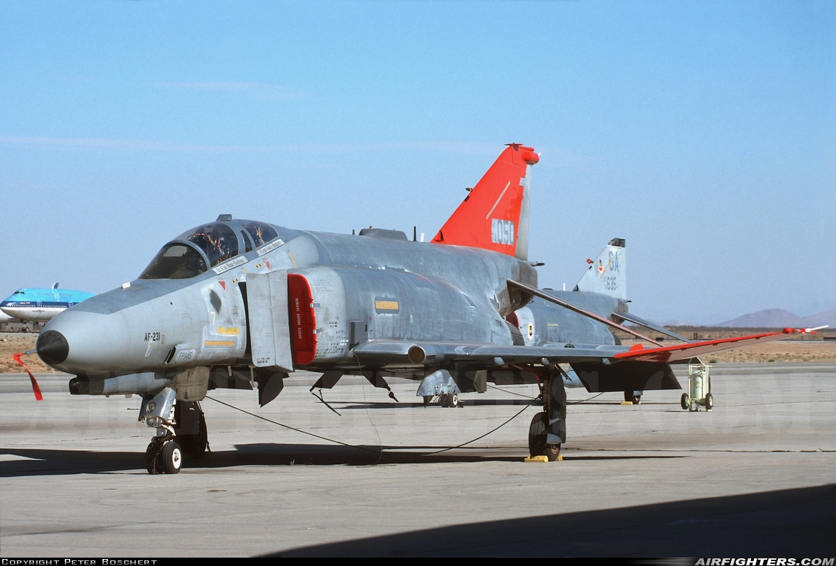 Company Owned - BAe Systems McDonnell Douglas QF-4E Phantom II 74-1050 at Mojave (MHV), USA