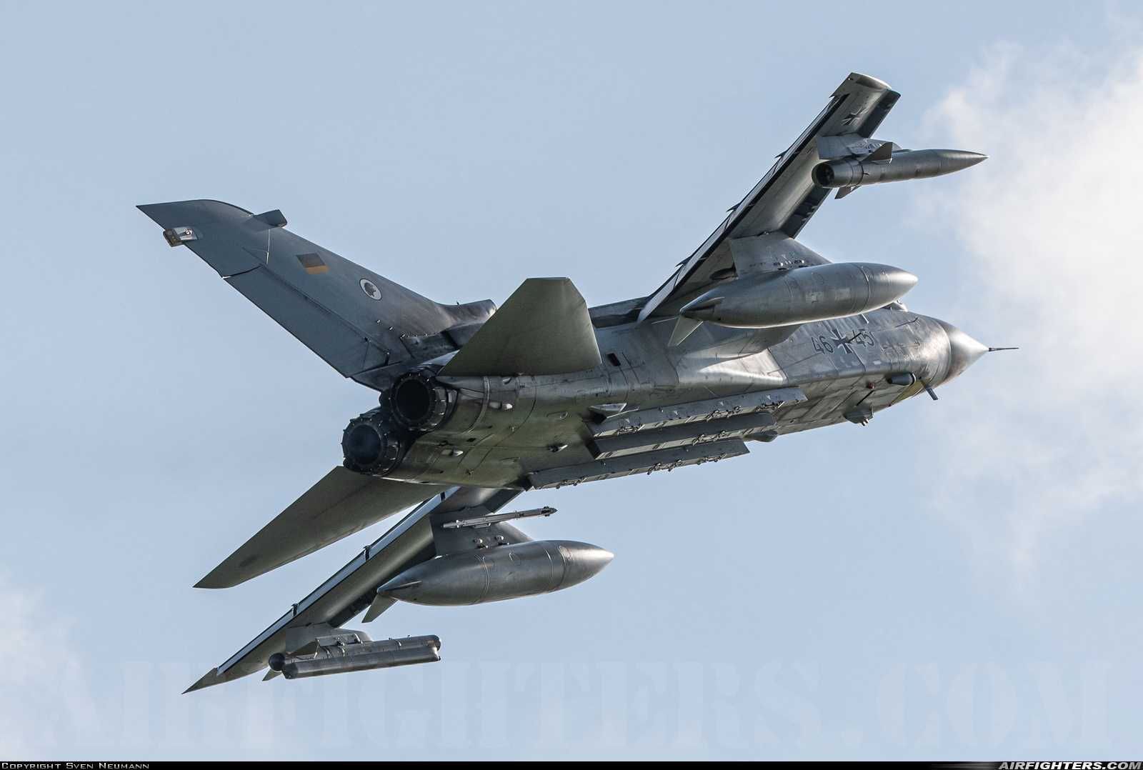 Germany - Air Force Panavia Tornado ECR 46+45 at Schleswig (- Jagel) (WBG / ETNS), Germany