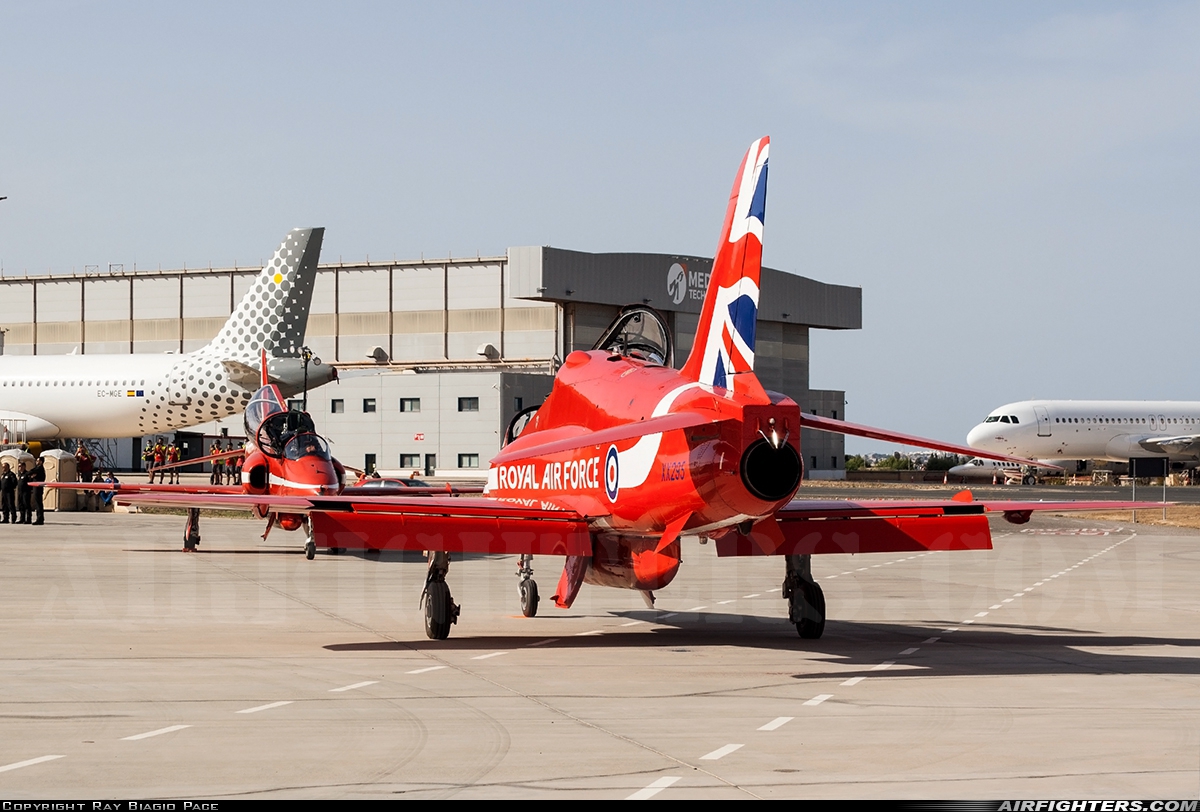 UK - Air Force British Aerospace Hawk T.1W XX295 at Luqa - Malta International (MLA / LMML), Malta