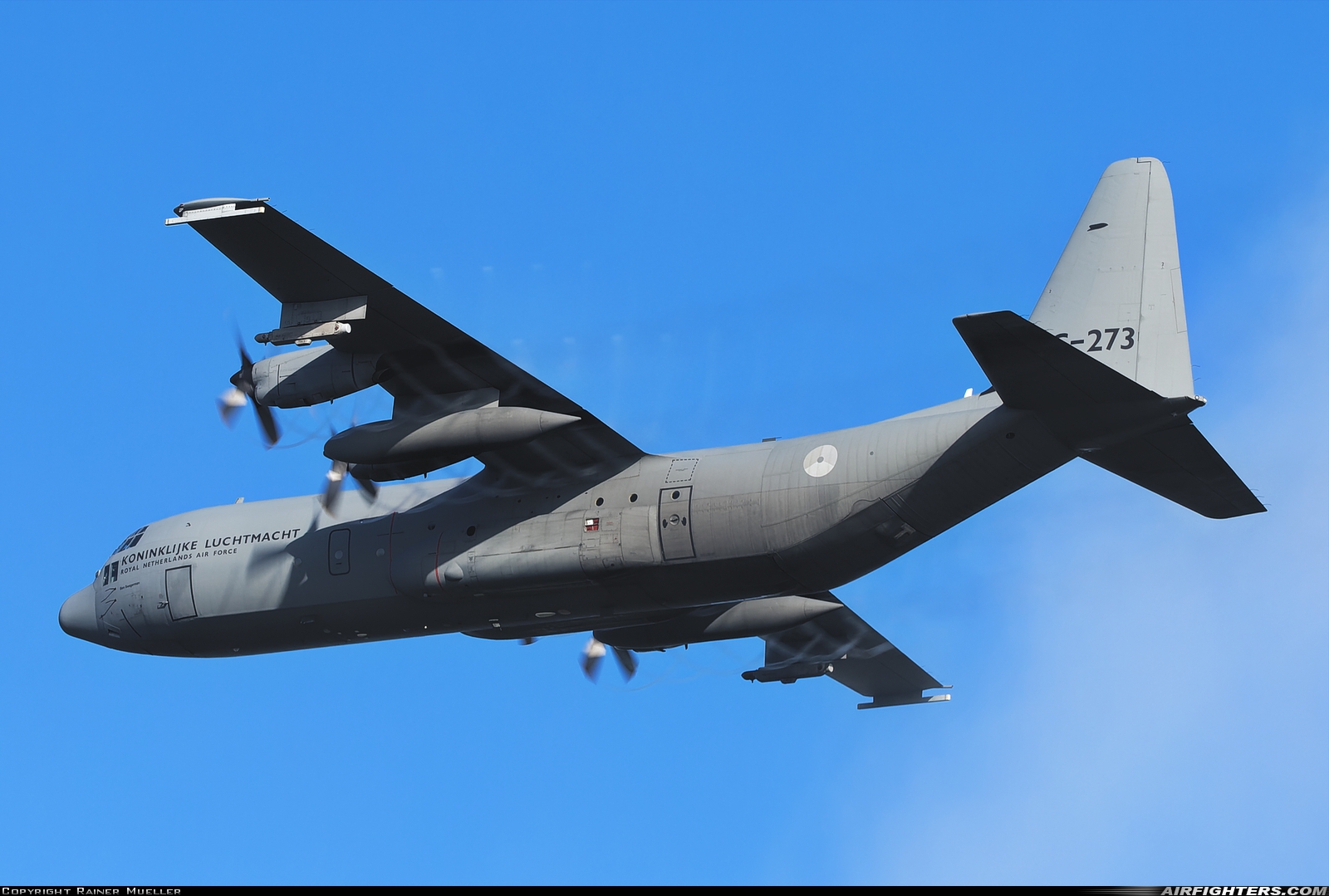 Netherlands - Air Force Lockheed C-130H-30 Hercules (L-382) G-273 at Leeuwarden (LWR / EHLW), Netherlands