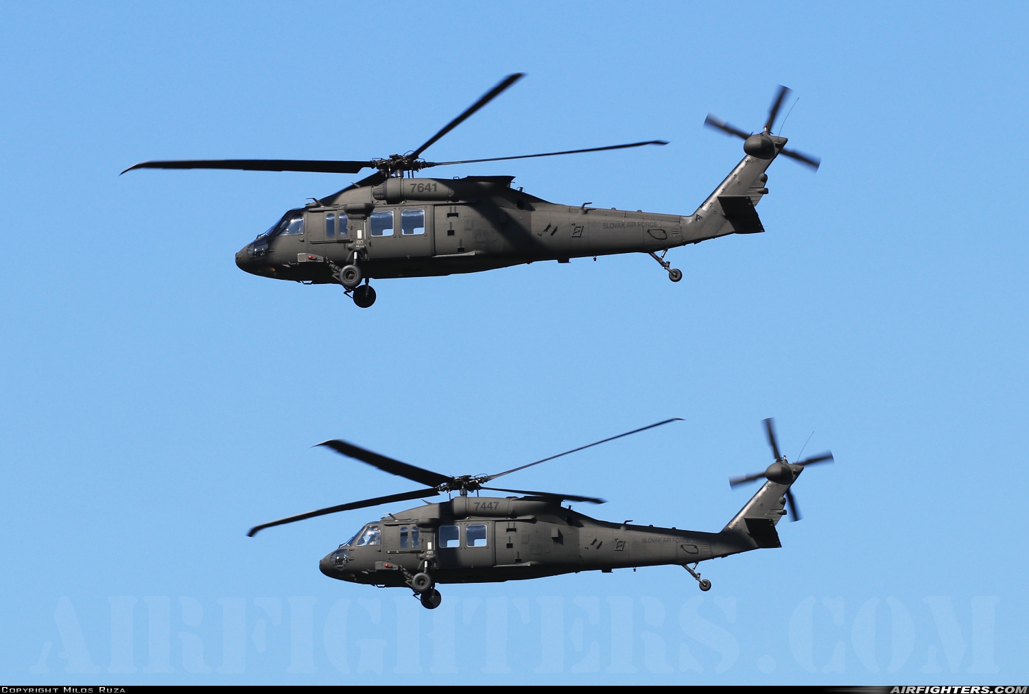 Slovakia - Air Force Sikorsky UH-60M Black Hawk (S-70A) 7641 at Malacky - Kuchyna (LZMC), Slovakia