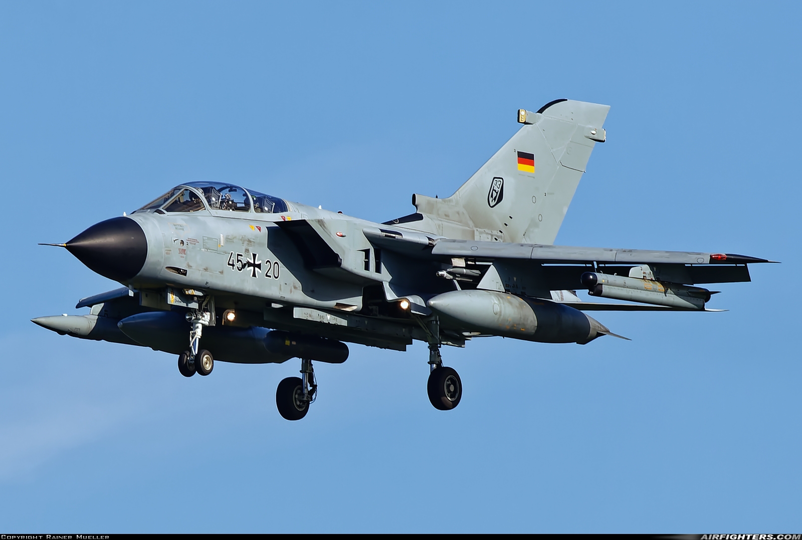 Germany - Air Force Panavia Tornado IDS 45+20 at Leeuwarden (LWR / EHLW), Netherlands