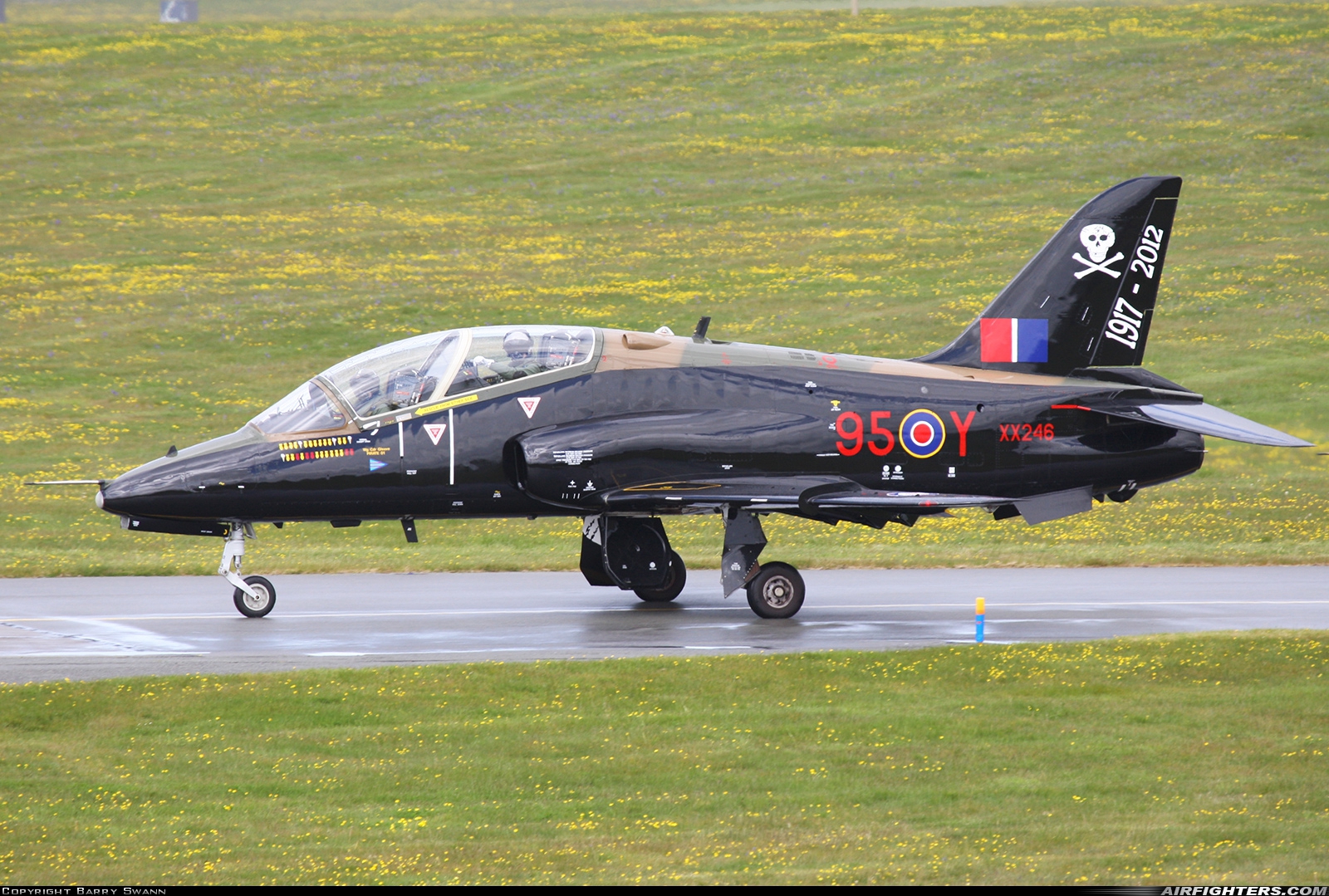 UK - Air Force British Aerospace Hawk T.1A XX246 at Valley (EGOV), UK