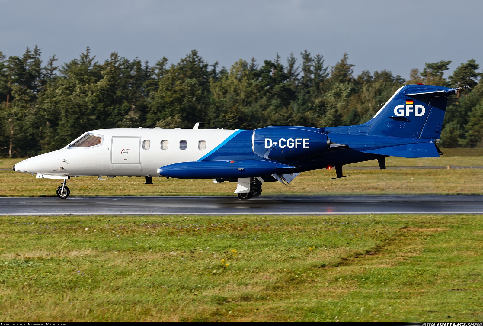 Company Owned - GFD Learjet UC-36A D-CGFE at Hohn (ETNH), Germany
