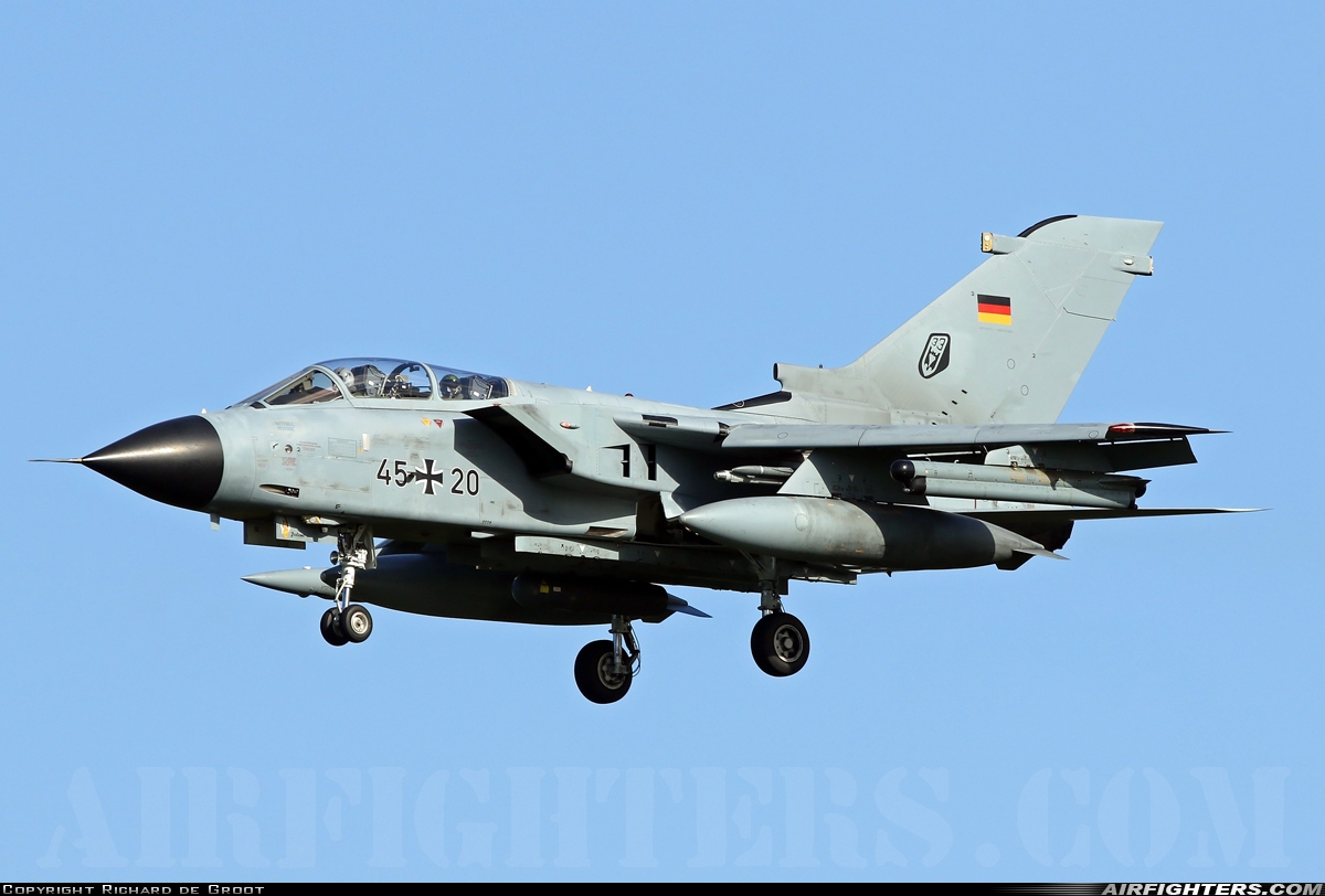 Germany - Air Force Panavia Tornado IDS 45+20 at Leeuwarden (LWR / EHLW), Netherlands
