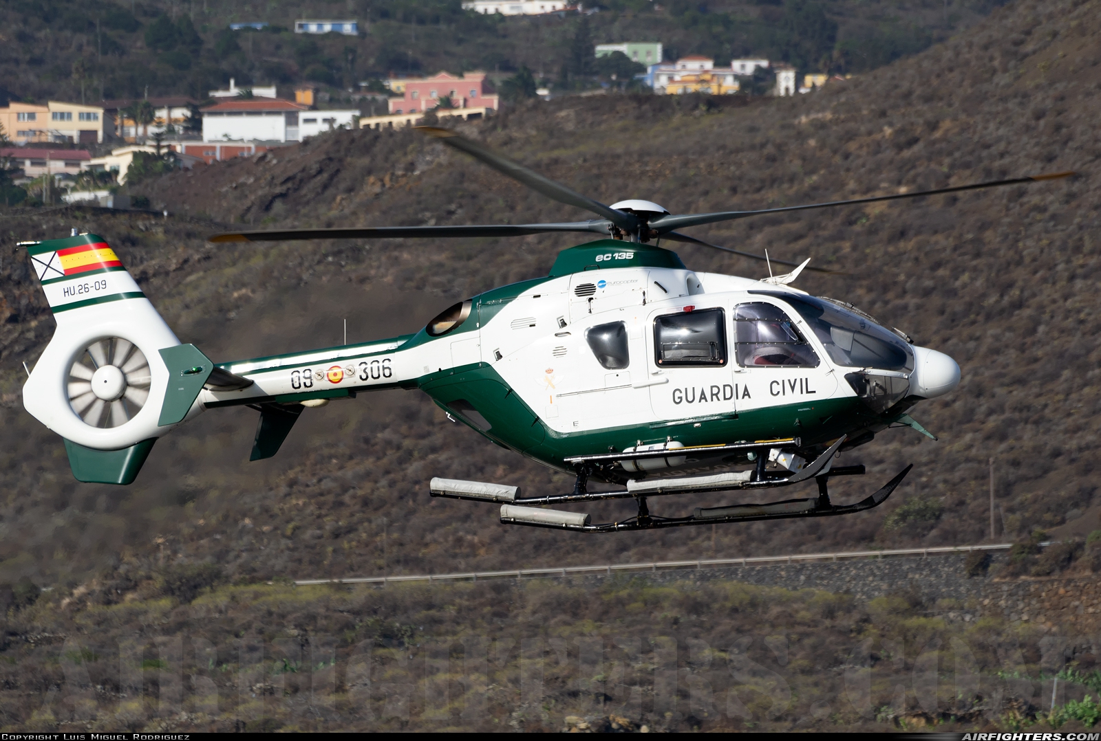 Spain - Guardia Civil Eurocopter EC-135P2+ HU.26-09 at La Palma (Santa Cruz de la Palma) (SPC / GCLA), Spain