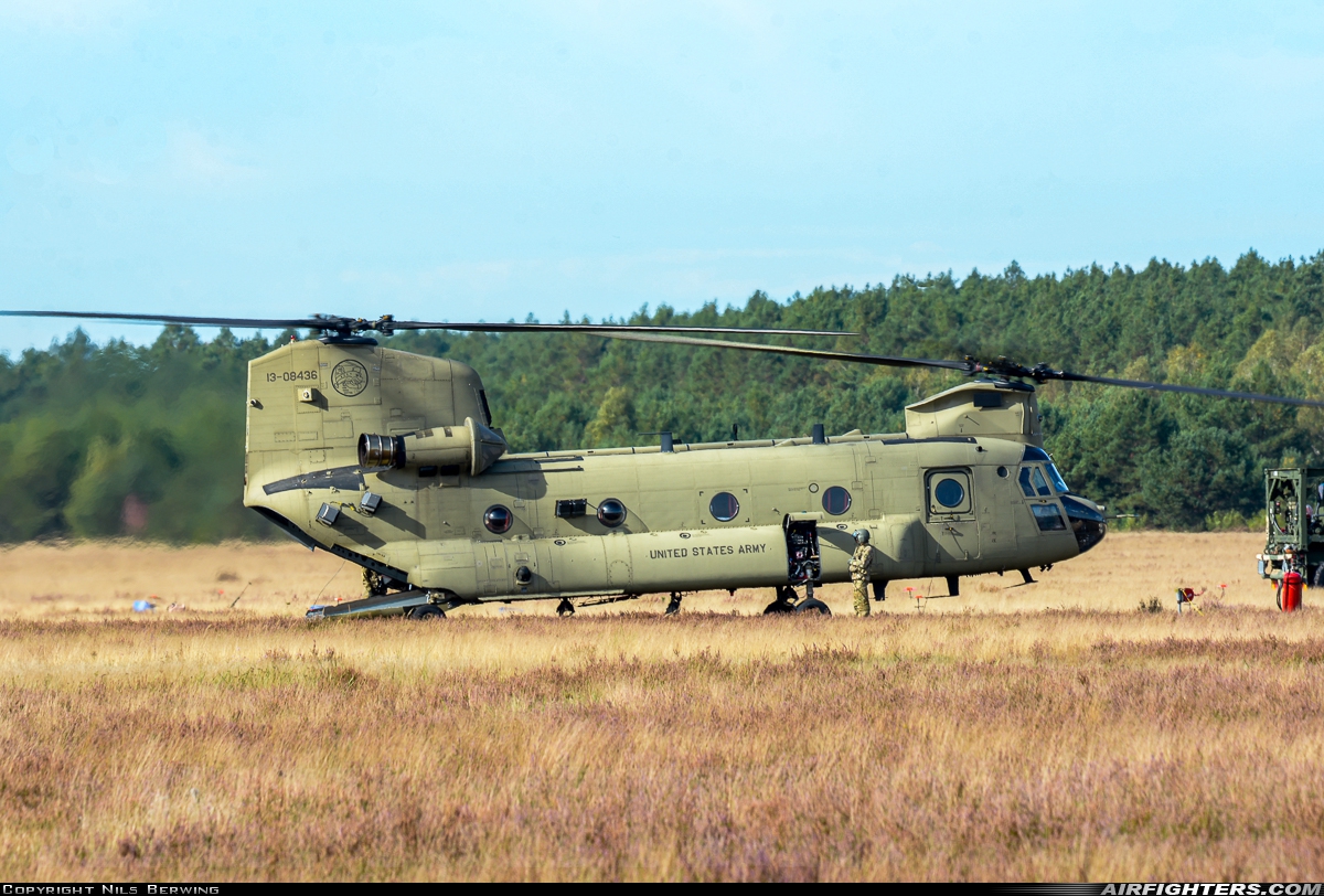 USA - Army Boeing Vertol CH-47F Chinook 13-08436 at Withheld, Germany