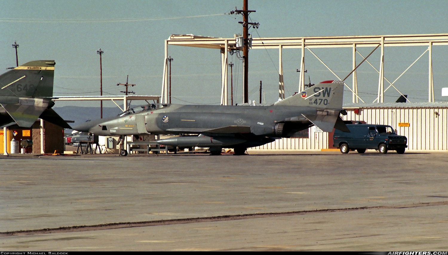 USA - Air Force McDonnell Douglas RF-4C Phantom II 66-0470 at Tucson - Davis-Monthan AFB (DMA / KDMA), USA