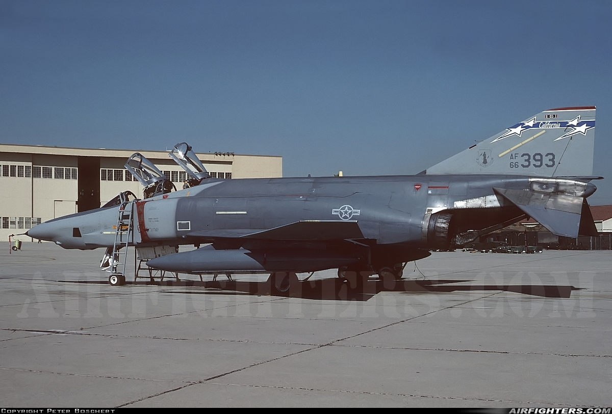 USA - Air Force McDonnell Douglas RF-4C Phantom II 66-0393 at Riverside - March ARB (AFB / Field) (RIV / KRIV), USA
