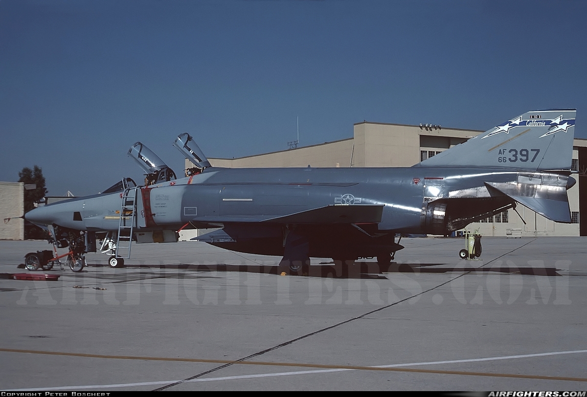 USA - Air Force McDonnell Douglas RF-4C Phantom II 66-0397 at Riverside - March ARB (AFB / Field) (RIV / KRIV), USA