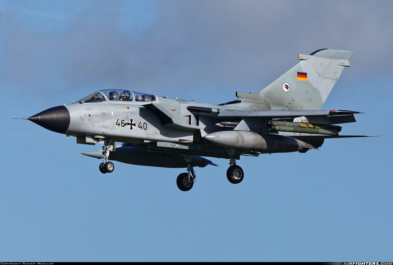 Germany - Air Force Panavia Tornado ECR 46+40 at Leeuwarden (LWR / EHLW), Netherlands