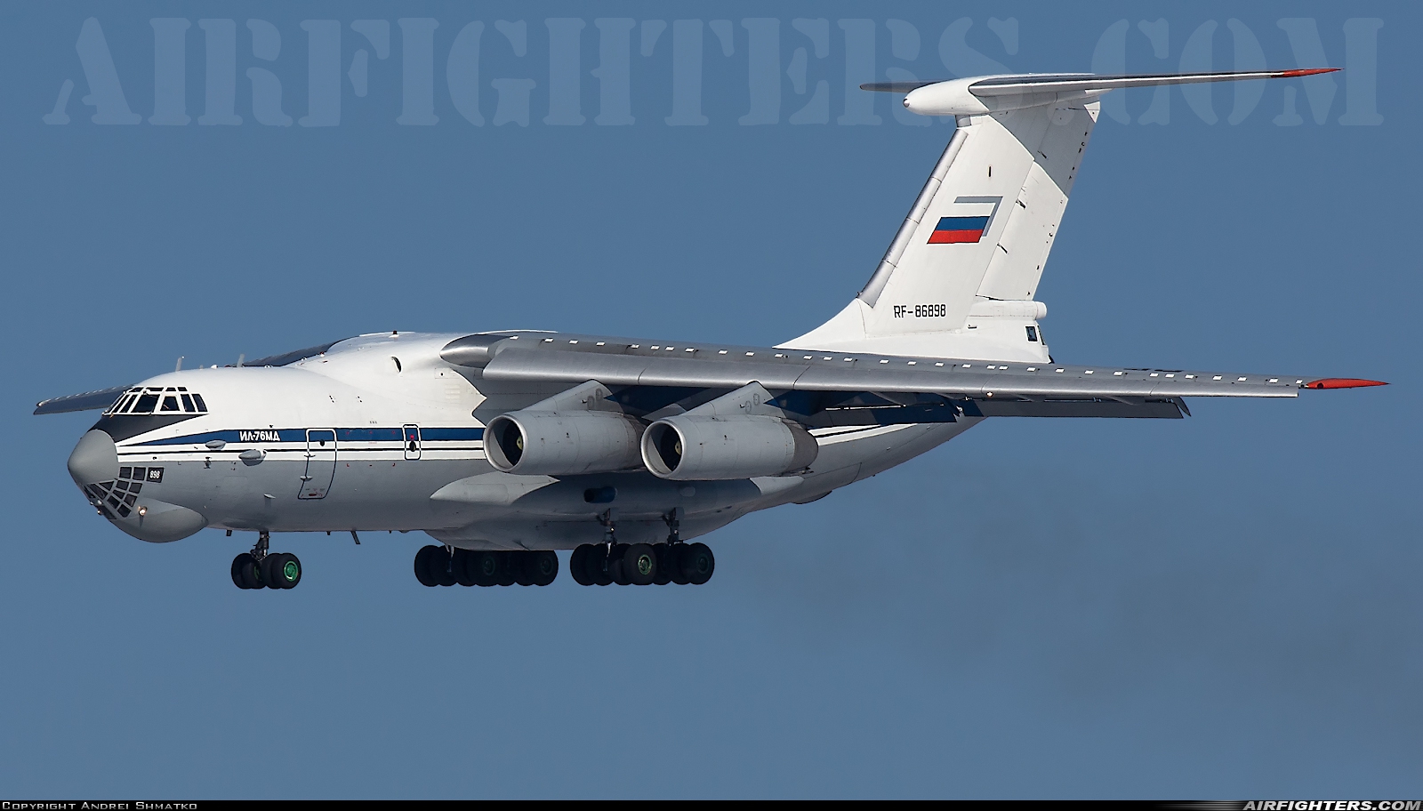 Russia - Air Force Ilyushin IL-76MD RF-86898 at Withheld, Russia